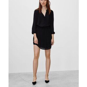 Aritzia Babaton Black Mini Dress